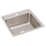 ELKAY  DLR2222101 Lustertone Classic Stainless Steel 22" x 22" x 10-1/8", 1-Hole Single Bowl Drop-in Sink