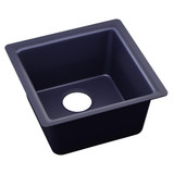 Elkay Quartz Luxe 15-3/4" x 15-3/4" x 7-11/16", Single Bowl Undermount or Drop-in Bar Sink, Jubilee - ELX1616JB0