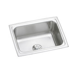 ELKAY  DLFR251910PD Lustertone Classic Stainless Steel 25" x 19-1/2" x 10-1/8", Single Bowl Drop-in Sink with Perfect Drain