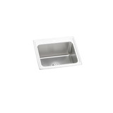 ELKAY  DLR252210PD1 Lustertone Classic Stainless Steel 25" x 22" x 10-3/8", 1-Hole Single Bowl Drop-in Sink with Perfect Drain