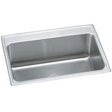 Elkay Lustertone Classic Stainless Steel 31" x 22" x 11-5/8", 0-Hole Single Bowl Drop-in Sink - DLR3122120