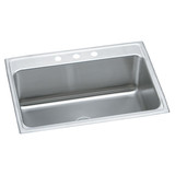 ELKAY  DLR3122123 Lustertone Classic Stainless Steel 31" x 22" x 11-5/8", 3-Hole Single Bowl Drop-in Sink