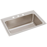 ELKAY  DLRS3322123 Lustertone Classic Stainless Steel 33" x 22" x 11-5/8", 3-Hole Single Bowl Drop-in Sink