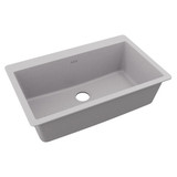 ELKAY  ELGR13322GS0 Quartz Classic 33" x 20-7/8" x 9-7/16", Single Bowl Drop-in Sink, Greystone