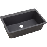 ELKAY  ELXR13322CH0 Quartz Luxe 33" x 20-7/8" x 9-7/16", Single Bowl Drop-in Sink, Charcoal