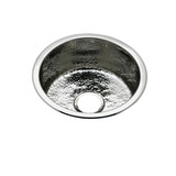 Elkay Stainless Steel 16-3/8" x 16-3/8" x 7", Single Bowl Undermount or Drop-in Bar Sink Hamme- Red Mirror - SCF16FBSH