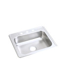 ELKAY  D125213 Dayton Stainless Steel 25" x 21-1/4" x 6-9/16", 3-Hole Single Bowl Drop-in Sink