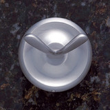 JVJ Paramount Series Satin Nickel Double Robe Hook - 24207