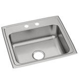 Elkay Celebrity Stainless Steel 22" x 19-1/2" x 7-1/8", 2-Hole Single Bowl Drop-in Sink - PSR22192