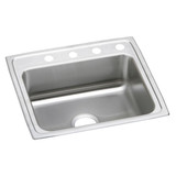 Elkay Celebrity Stainless Steel 25" x 22" x 7-1/2", 4-Hole Single Bowl Drop-in Sink - PSR25224