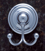 JVJ Highland Series Chrome Robe Hook - 22407