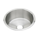 Elkay Asana Stainless Steel 14-3/8" x 14-3/8" x 6", Single Bowl Drop-in Bar Sink - RLR12FB