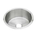 Elkay Asana Stainless Steel 18-3/8" x 18-3/8" x 8", Single Bowl Drop-in Bar Sink - RLR16FB