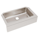 Elkay Lustertone Classic Stainless Steel 33" x 20-1/2" x 8", Single Bowl Farmhouse Sink - ELUHFS2816