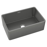 Elkay Fireclay 30" x 19-15/16" x 9-1/8", Single Bowl Farmhouse Sink,  Gray - SWUF28179MG