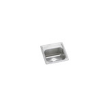 Elkay Celebrity Stainless Steel 15" x 15" x 6-1/8", Single Bowl Drop-in Bar Sink - BPSR150