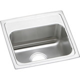 ELKAY  LRAD1716650 Lustertone Classic Stainless Steel 17" x 16" x 6-1/2", Single Bowl Drop-in ADA Sink