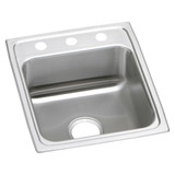 ELKAY  LRAD1720401 Lustertone Classic Stainless Steel 17" x 20" x 4", 1-Hole Single Bowl Drop-in ADA Sink