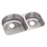 ELKAY  DXUH3119R Dayton Stainless Steel 31-1/4" x 20" x 8", Offset 60/40 Double Bowl Undermount Sink