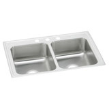 ELKAY  PSR33213 Celebrity Stainless Steel 33" x 21-1/4" x 7-1/2", 3-Hole Equal Double Bowl Drop-in Sink
