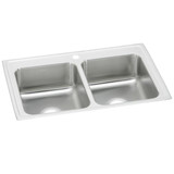 ELKAY  PSR33221 Celebrity Stainless Steel 33" x 22" x 7-1/2", 1-Hole Equal Double Bowl Drop-in Sink
