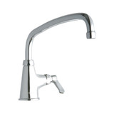 ELKAY  LK535AT14L2 Single Hole with Single Control Faucet with 14" Arc Tube Spout 2" Lever Handles -Chrome