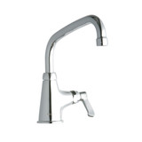 ELKAY  LK535AT08L2 Single Hole with Single Control Faucet with 8" Arc Tube Spout 2" Lever Handle -Chrome