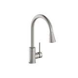 Elkay Avado Single Hole Kitchen Faucet with Pull-down Spray and Forward Only Lever Handle -Lustrous Steel - LKAV3031LS