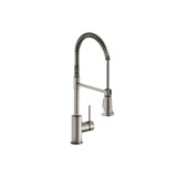 Elkay Avado Single Hole Kitchen Faucet with Semi-professional Spout and Lever Handle -Lustrous Steel - LKAV2061LS