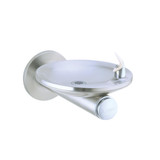 Elkay SwirlFlo Single Drinking Fountain Wall Mount Non-Filtered, Non-Refrigerated - Stainless - EDFPBM114K