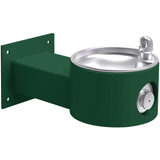 ELKAY  LK4405EVG Outdoor Drinking Fountain Wall Mount, Non-Filtered Non-Refrigerated, - Evergreen
