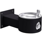 ELKAY  LK4405BLK Outdoor Drinking Fountain Wall Mount, Non-Filtered Non-Refrigerated, - Black