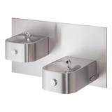 Elkay Halsey Taylor Contour Bi-Level Drinking Fountain Non-Filtered Non-Refrigerated - Stainless - 7433004883