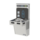 ELKAY  HTHB-HACG8SS-WF Halsey Taylor HydroBoost Bottle Filling Station & Single ADA Cooler High Efficiency Filtered Refrigerated - Stainless