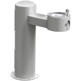 ELKAY  LK4410GRY Outdoor Drinking Fountain Pedestal Non-Filtered Non-Refrigerated, - Gray