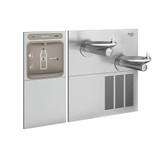 Elkay ezH2O Bottle Filling Station & SwirlFlo Bi-Level Fountain, High Efficiency Non-Filtered Refrigerated - Stainless - EZWS-SFGRN28K