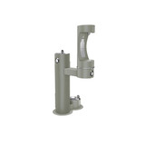 Elkay Outdoor ezH2O Lower Bottle Filling Station Bi-Level Pedestal, with Pet Station Non-Filtered NonRefrige Freeze Resistant - Gray - LK4420BF1LDBFRKGRY
