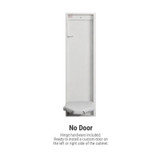 Iron-A-Way Ironing Center - 42 Inch Built In Swiveling Ironing Board With Electric System, Light and Toggle Switch - No Door - AE42NDU