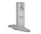 IRON-A-WAY  Ironing Center - 42" Built In Swiveling Ironing Board Cabinet - No Door