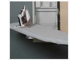 Iron-A-Way Ironing Center - 42" Built In Ironing Board - Right Hinged Flat White Door