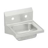 Elkay Stainless Steel 16-3/4" x 15-1/2" x 13", Single Bowl Wall Hung Handwash Sink - CHS17162