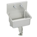 Elkay Stainless Steel 21" x 17-1/2" x 12, Wall Hung Service Sink Kit - ESS2118C