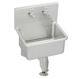 Elkay Stainless Steel 23" x 18-1/2" x 12, Wall Hung Service Sink Kit - ESS2319C