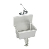 ELKAY  ESSW2118C Stainless Steel 21" x 17-1/2" x 12, Wall Hung Service Sink Kit
