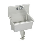 Elkay Stainless Steel 21" x 17-1/2" x 12, Wall Hung Service Sink Kit - ESSB2118C