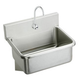 Elkay Stainless Steel 25" x 19.5" x 10-1/2", Wall Hung Single Bowl Hand Wash Sink Kit - EWS2520SACC