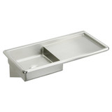 Elkay Stainless Steel 42" x 20" x 6, Wall Hung Service Sink - ESS4220R