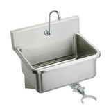 ELKAY  EWS3120KC Stainless Steel 31" x 19.5" x 10-1/2", Wall Hung Single Bowl Hand Wash Sink Kit