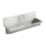 Elkay Stainless Steel 72" x 20" x 8", Wall Hung Multiple Station Hand Wash Sink - EWMA72203