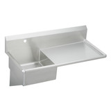 ELKAY  ESS4924R1 Stainless Steel 49-1/2" x 24" x 10, Wall Hung Service Sink